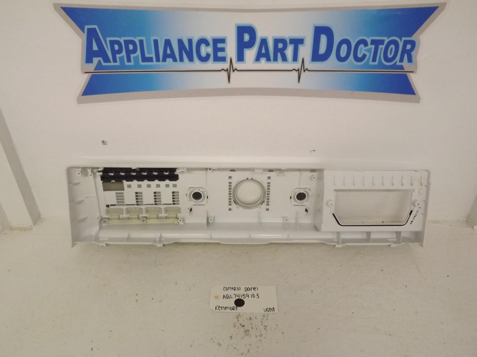 Kenmore Washer AGL74159103 Control Panel Used Kenmore Washer AGL74159103 Control Panel Used